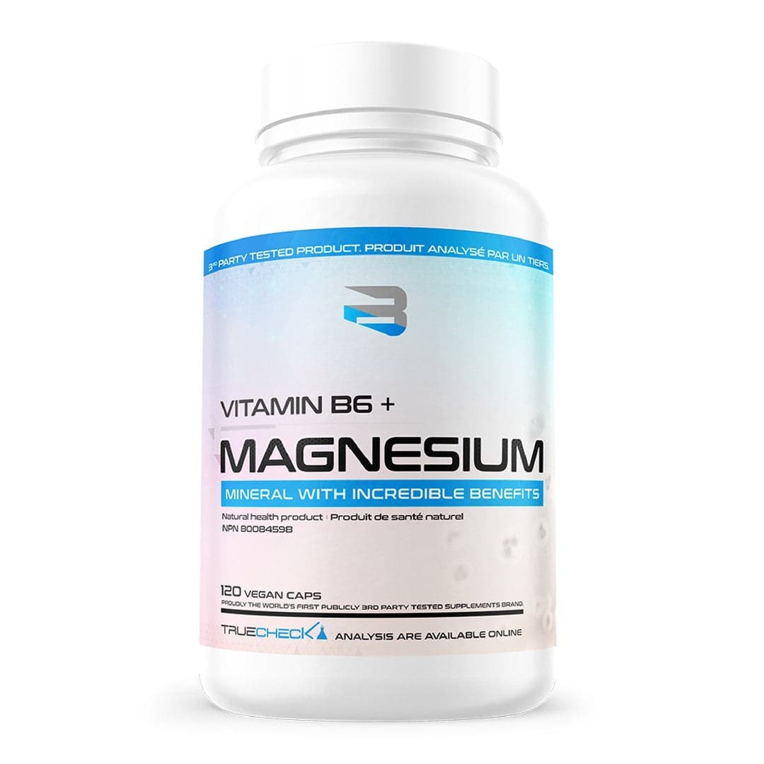 Believe Supplements Magnesium + B6 120 caps