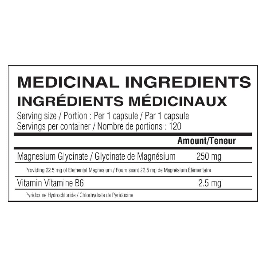 Believe Supplements Magnesium + B6 120 caps