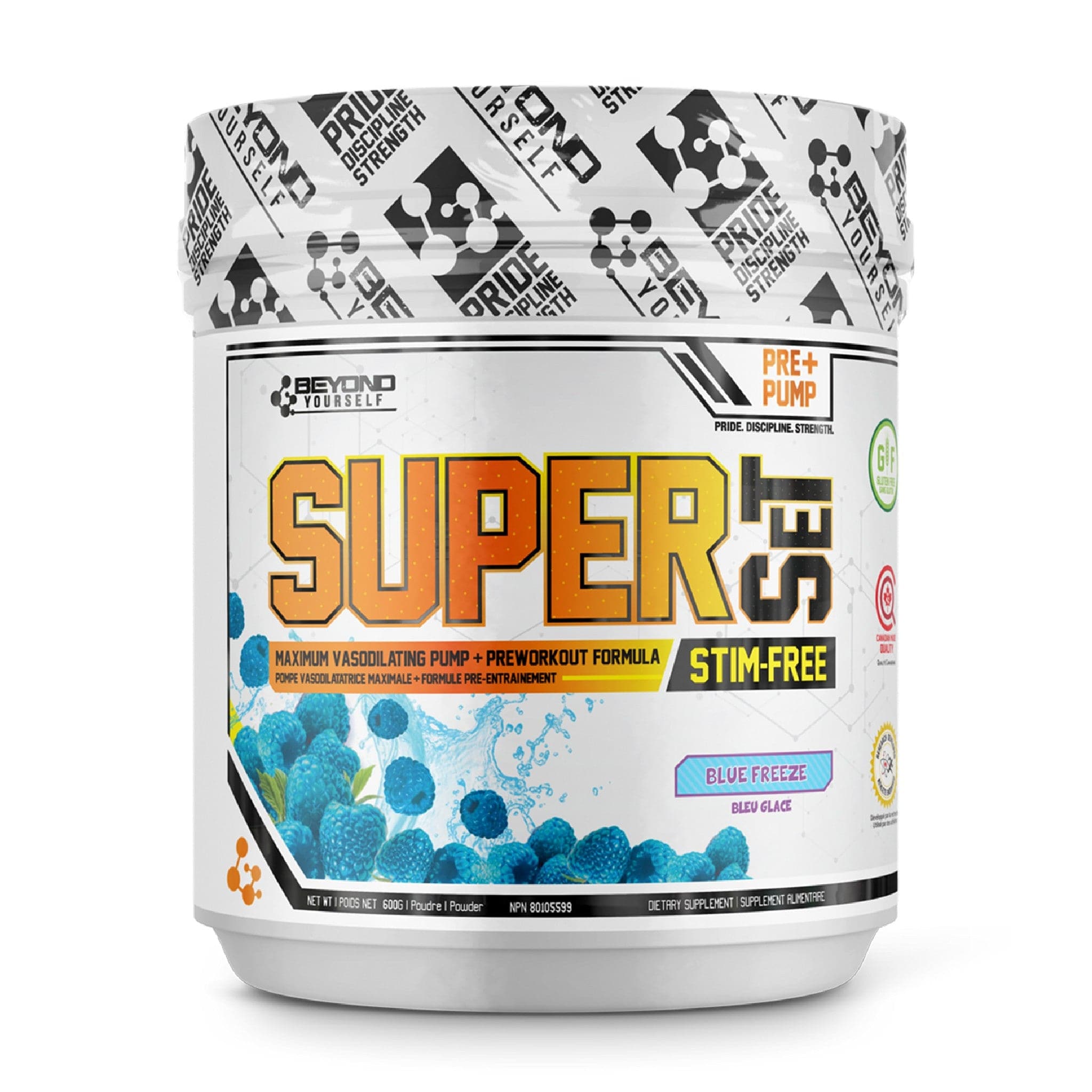 Au-delà de vous-même SuperSET Stim-Free 600g