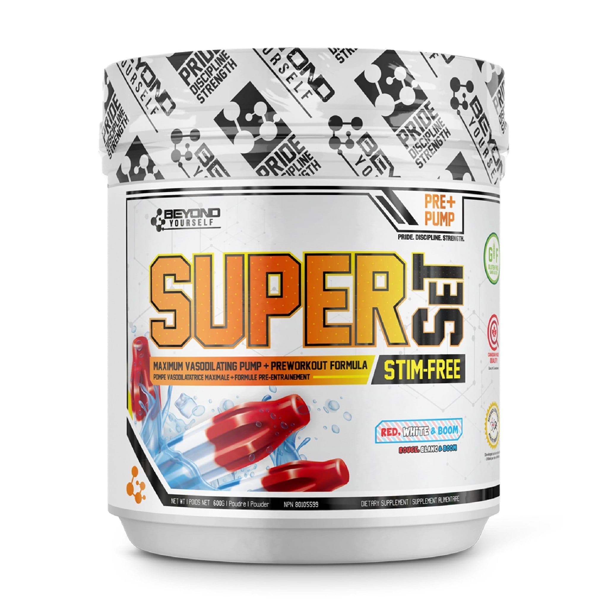 Au-delà de vous-même SuperSET Stim-Free 600g