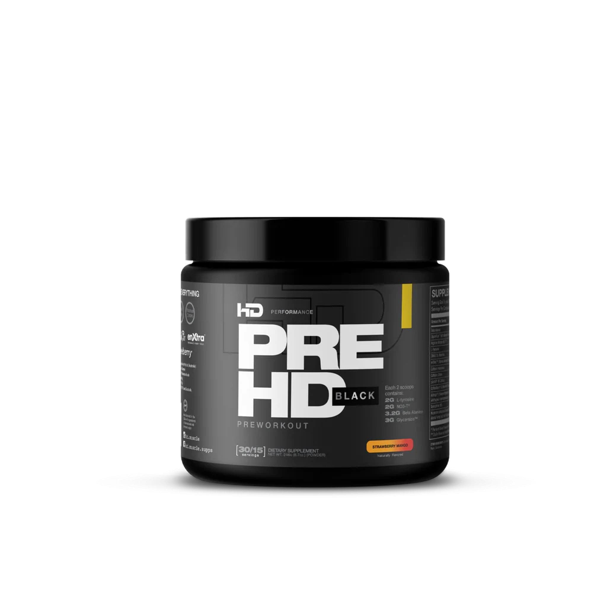 HD Muscle Pre-HD Black