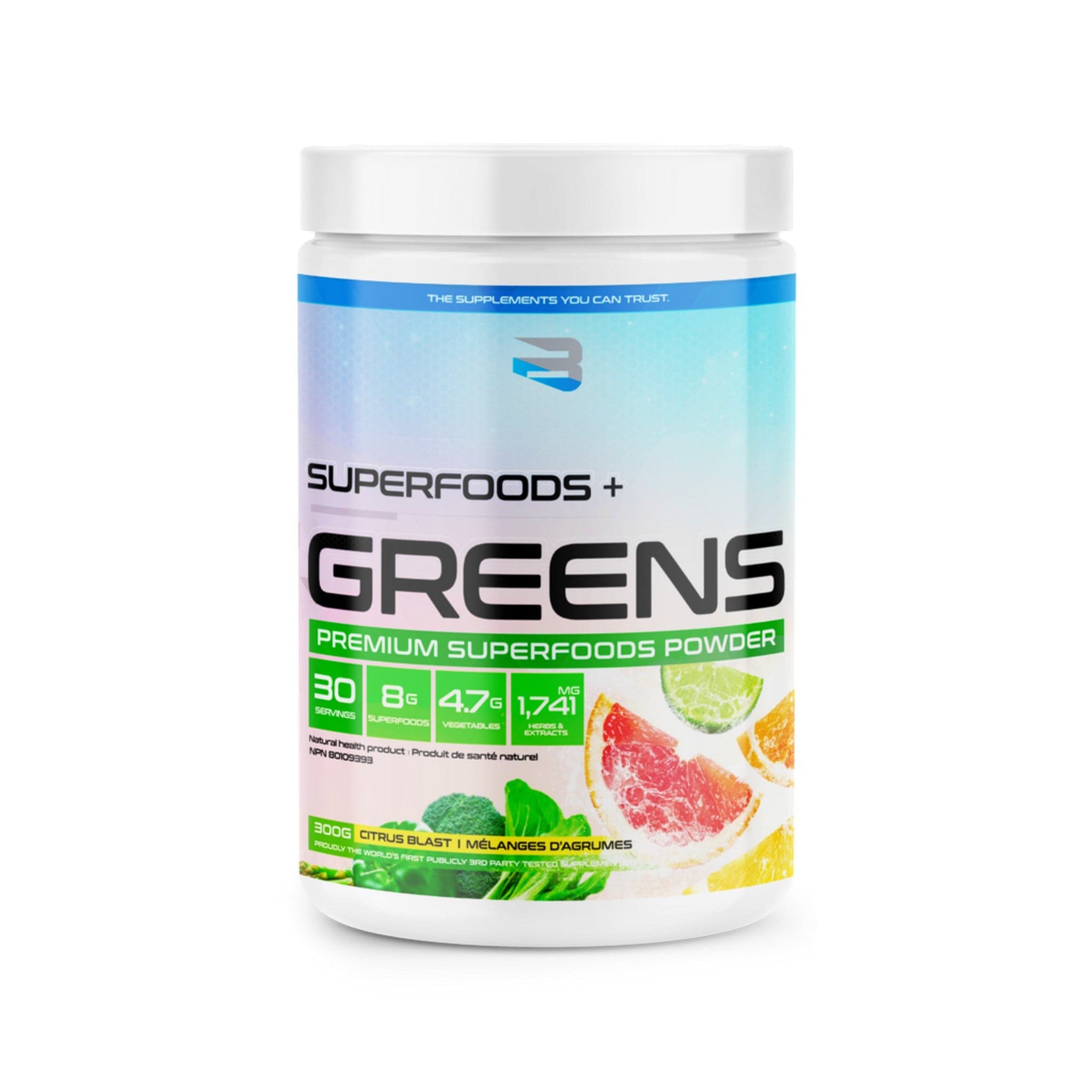 Believe Supplements Superfoods + Greens 30 serving