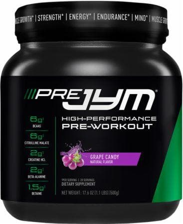 JYM Pre-Workout 20 serving | HERC'S Nutrition Canada