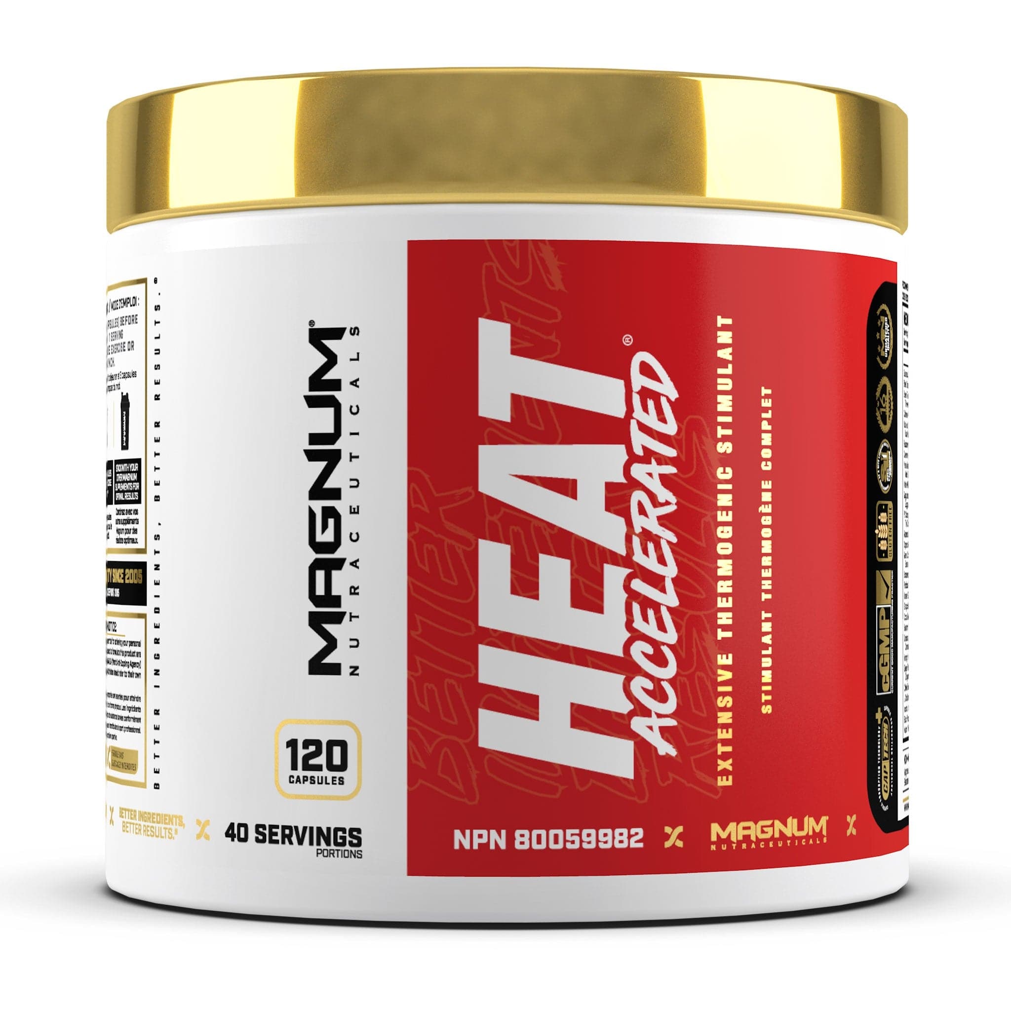 Magnum HEAT Accelerated 120 capsules