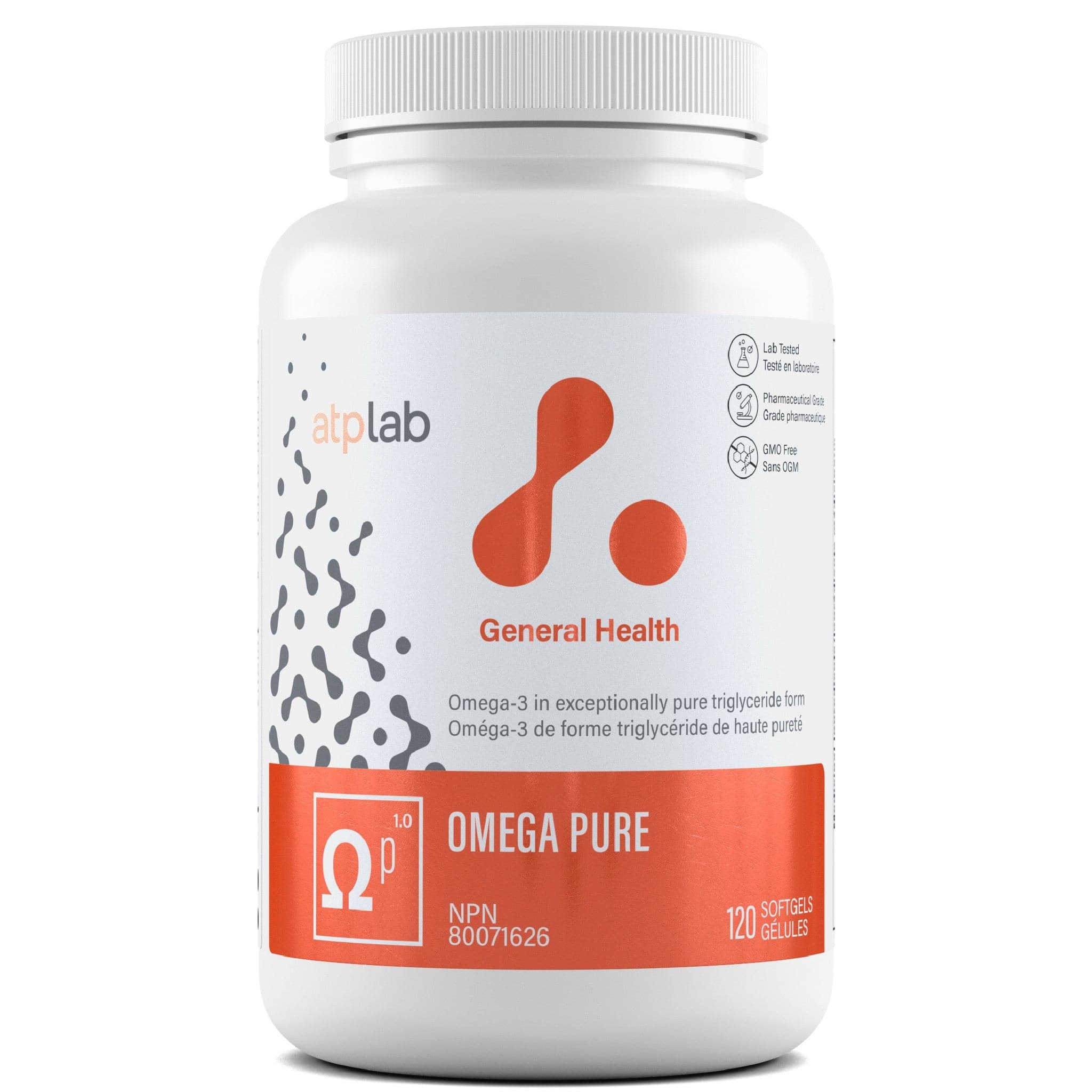 ATP Lab Omega Pure 120 gélules