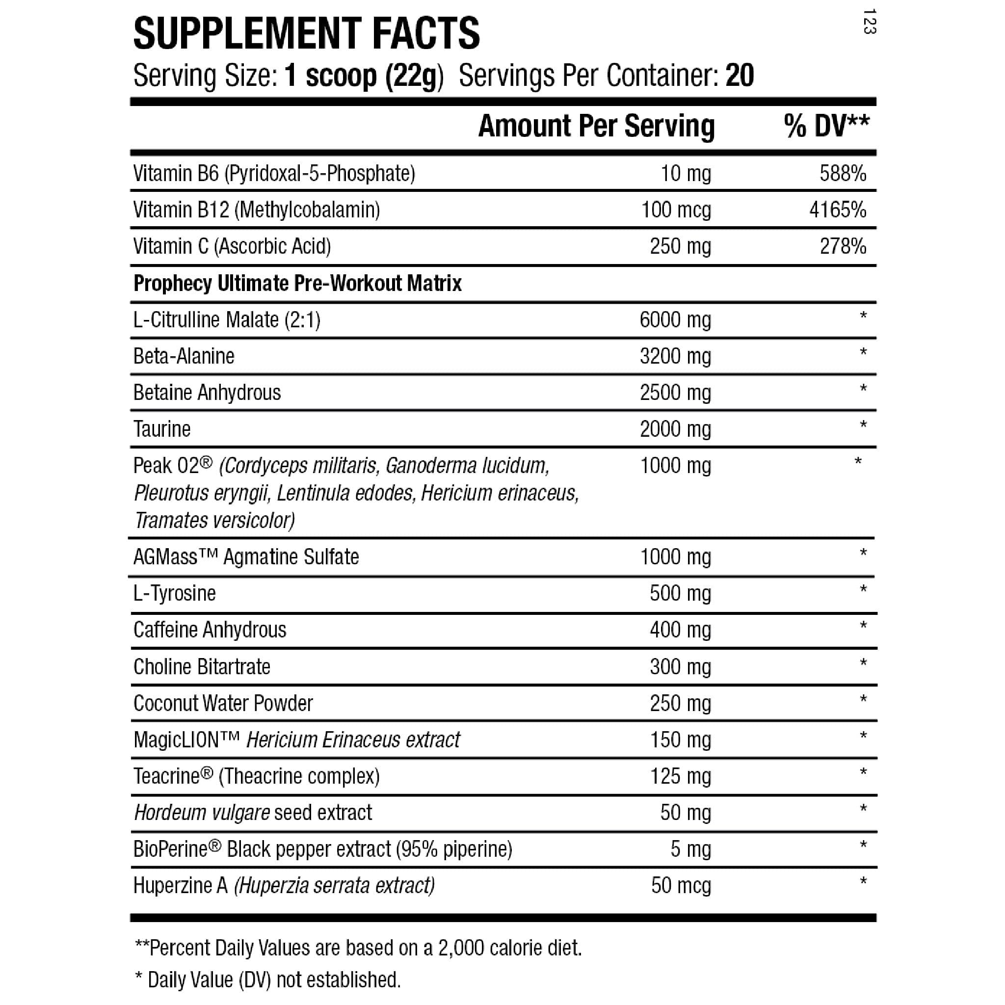 ANS Prophétie 20 portion