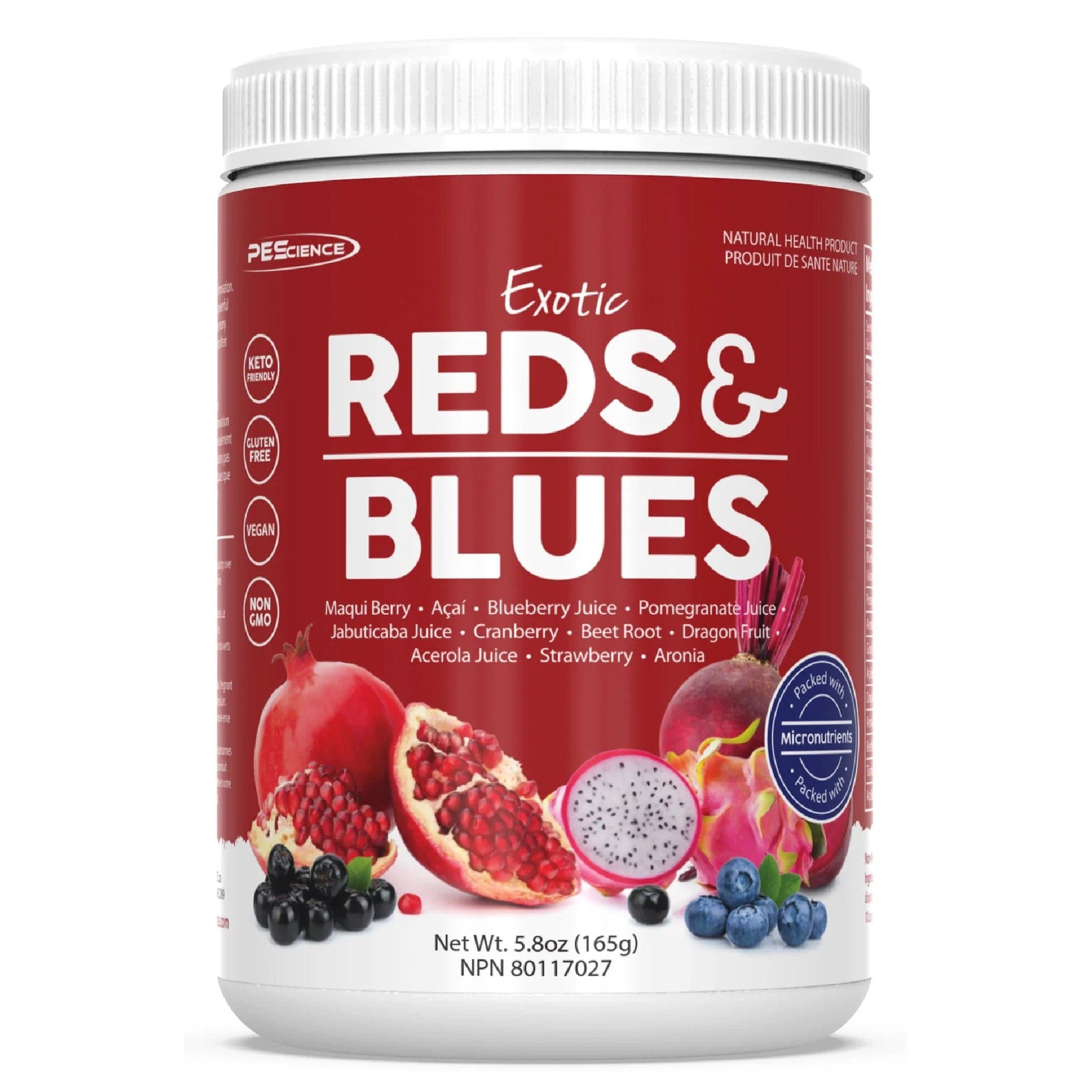 PEScience Exotic Reds & Blues 30 servings