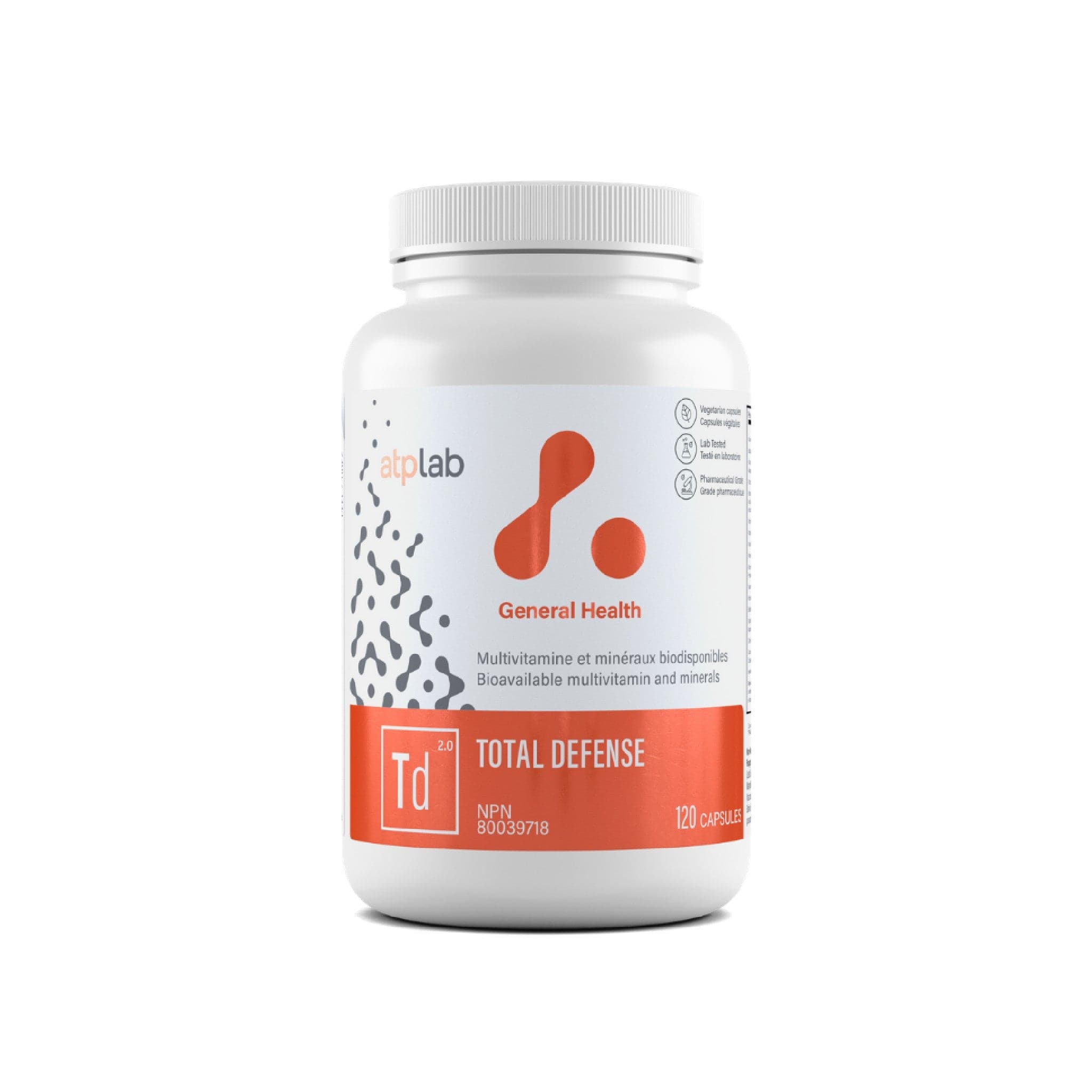 ATP Lab Total Defense 120 capsules