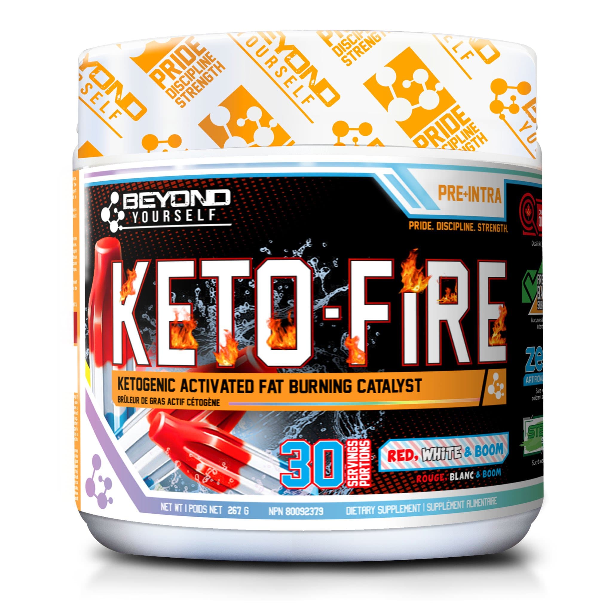 Beyond Yourself Keto-Fire 267g | HERC'S Nutrition Canada