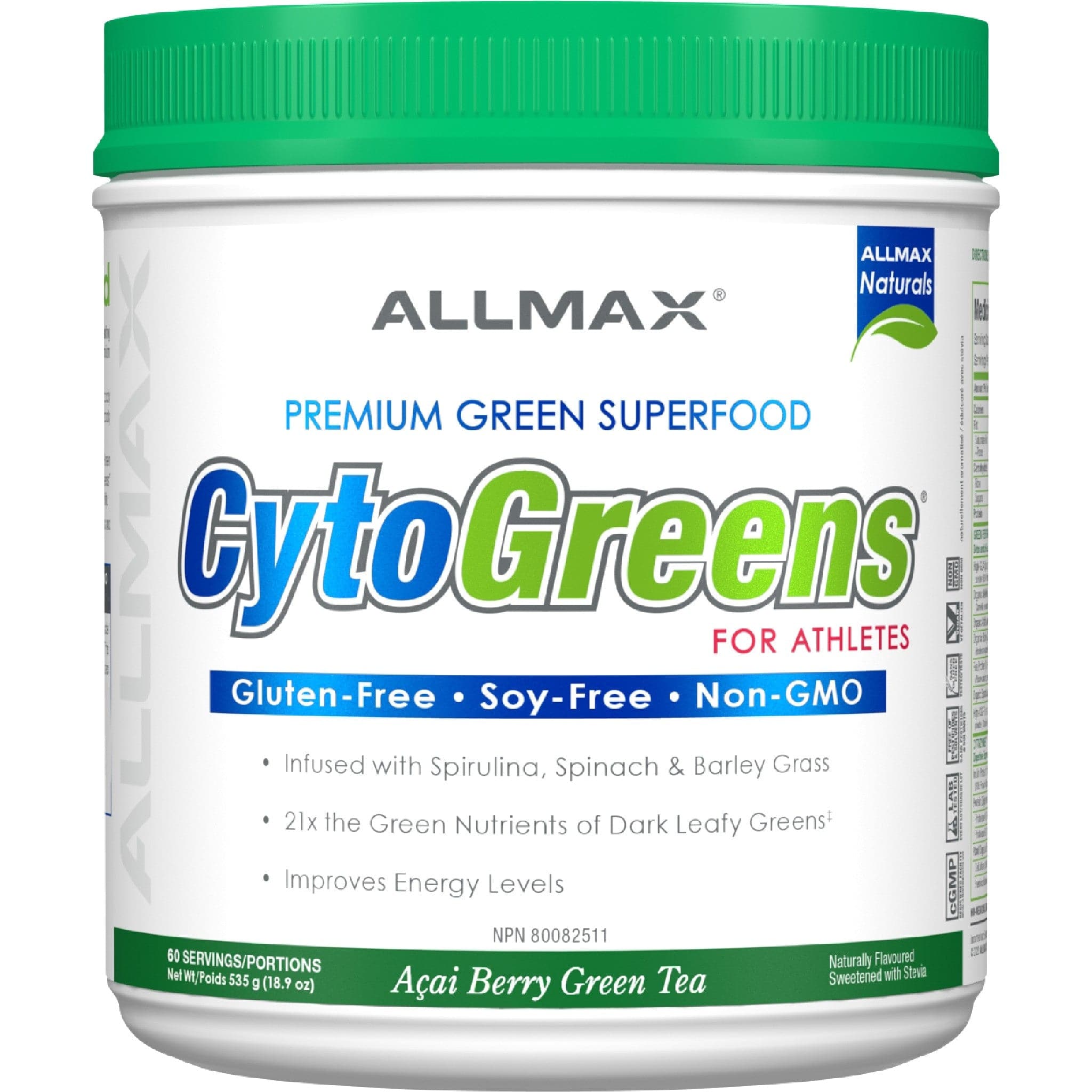 Allmax Cytogreens 60 serving