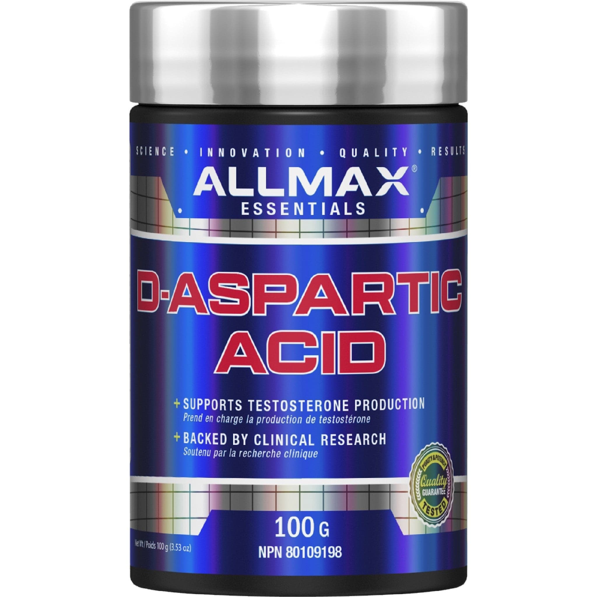 Acide D-aspartique Allmax