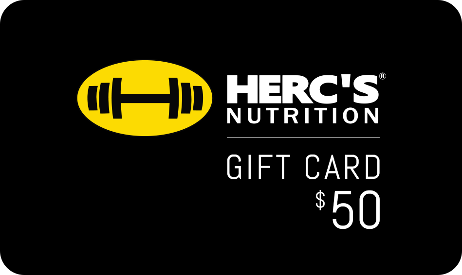 HERCs Nutrition Gift Cards | HERC'S Nutrition Canada