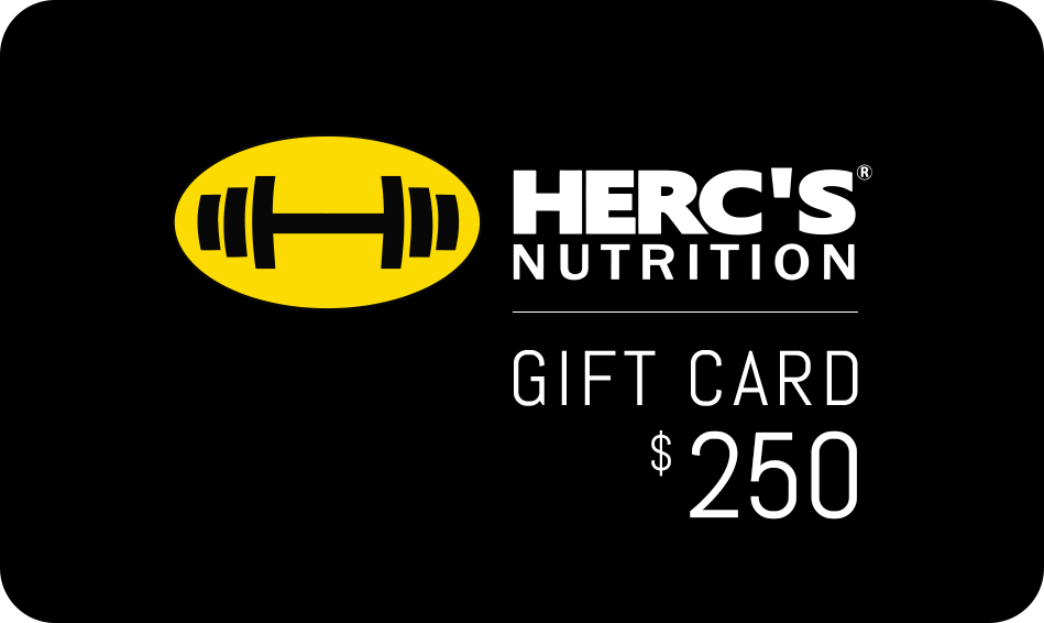 HERCs Nutrition Gift Cards | HERC'S Nutrition Canada