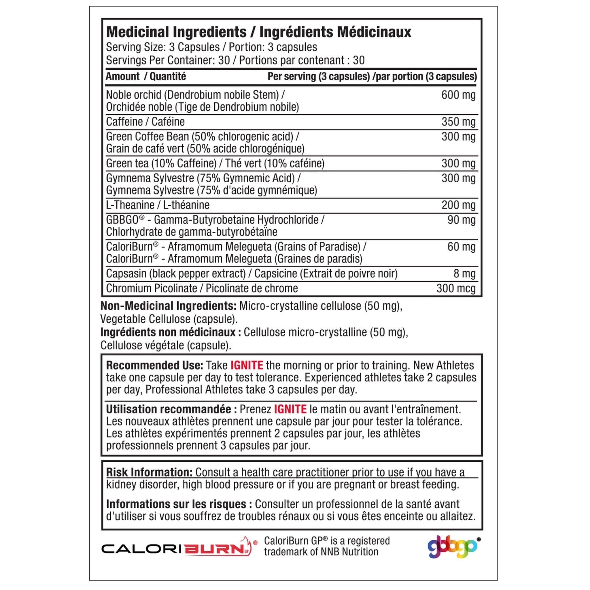 Proline Ignite Thermogenic Fat Incinerator 90 capsules