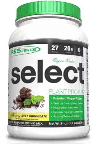 PEScience Vegan Select 27 servings | HERC'S Nutrition Canada