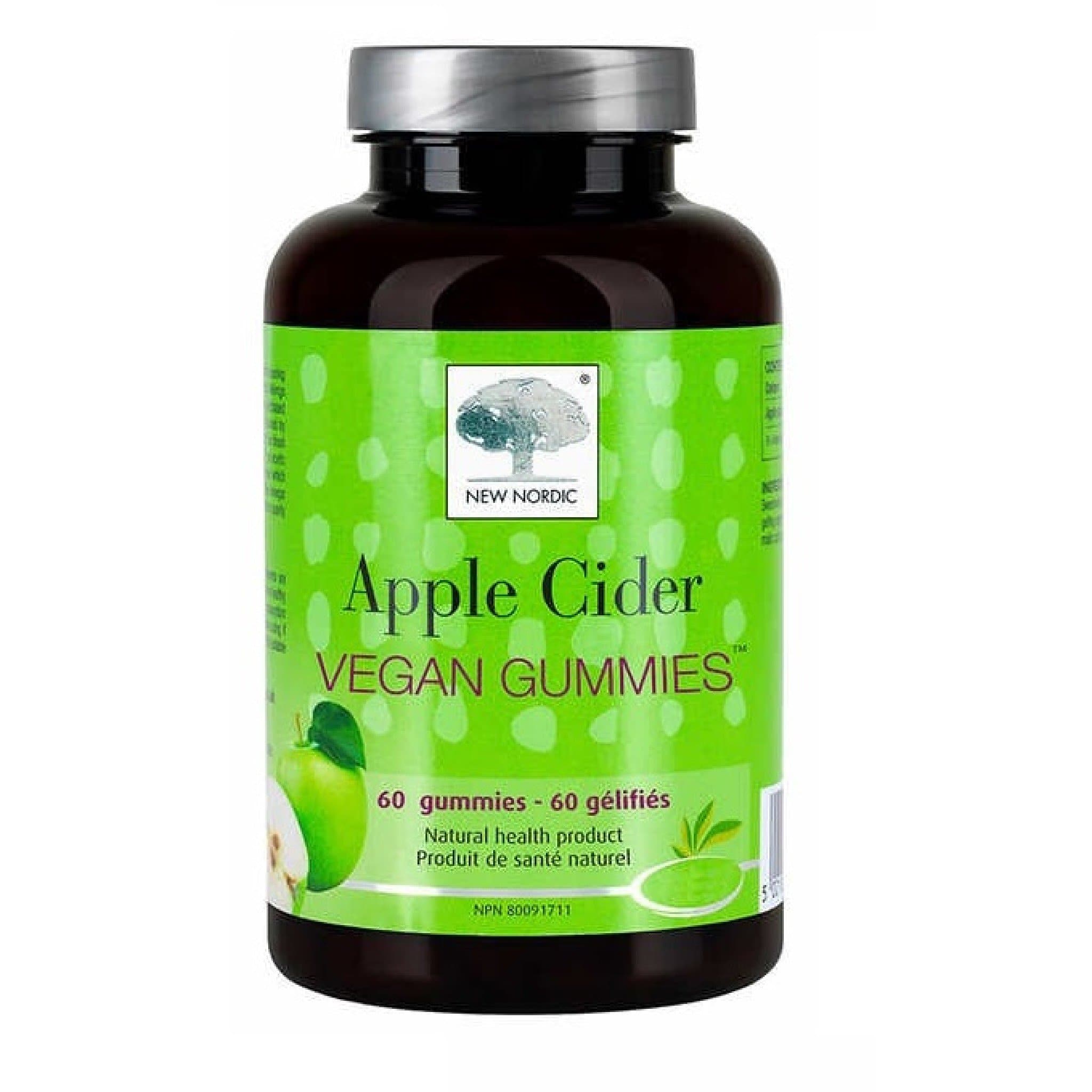 New Nordic Apple Cider Vinegar Vegan Gummies | HERC'S Nutrition Canada