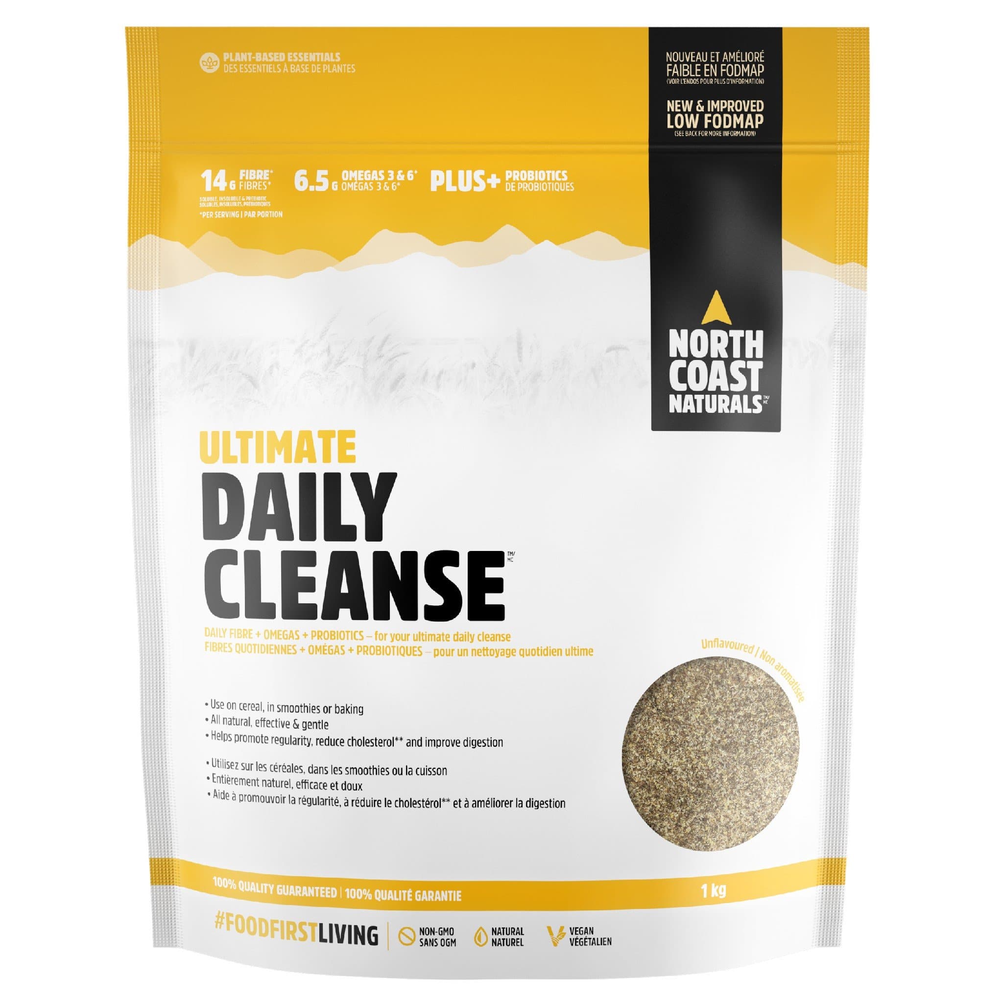 North Coast Naturals Daily Cleanse 1kg | HERC'S Nutrition Canada