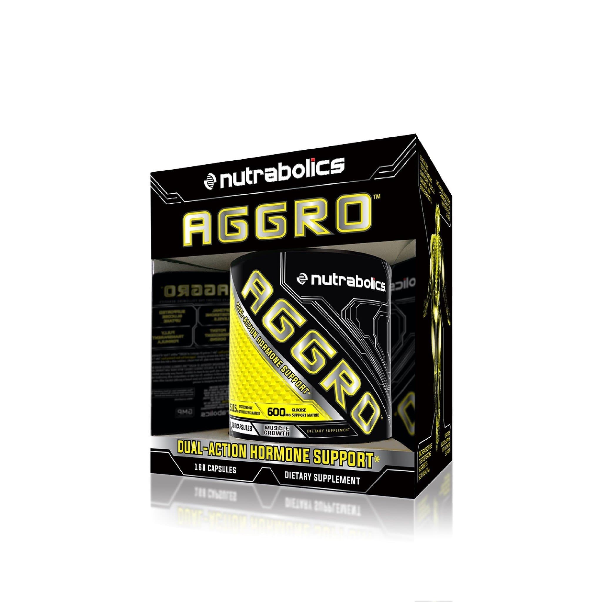 Nutrabolics AGGRO 168 capsules | HERC'S Nutrition Canada