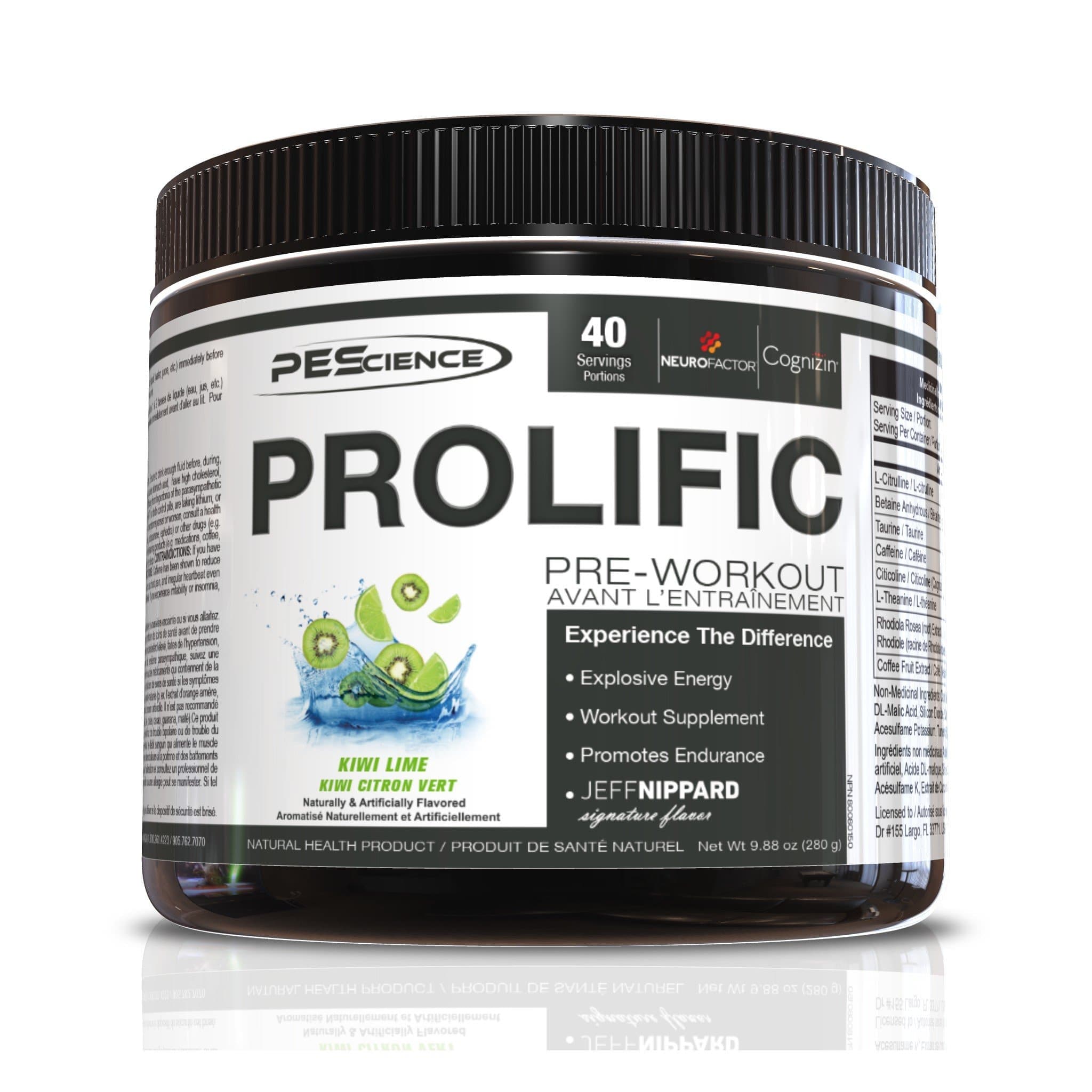 PEScience Prolific 280g | HERC'S Nutrition Canada