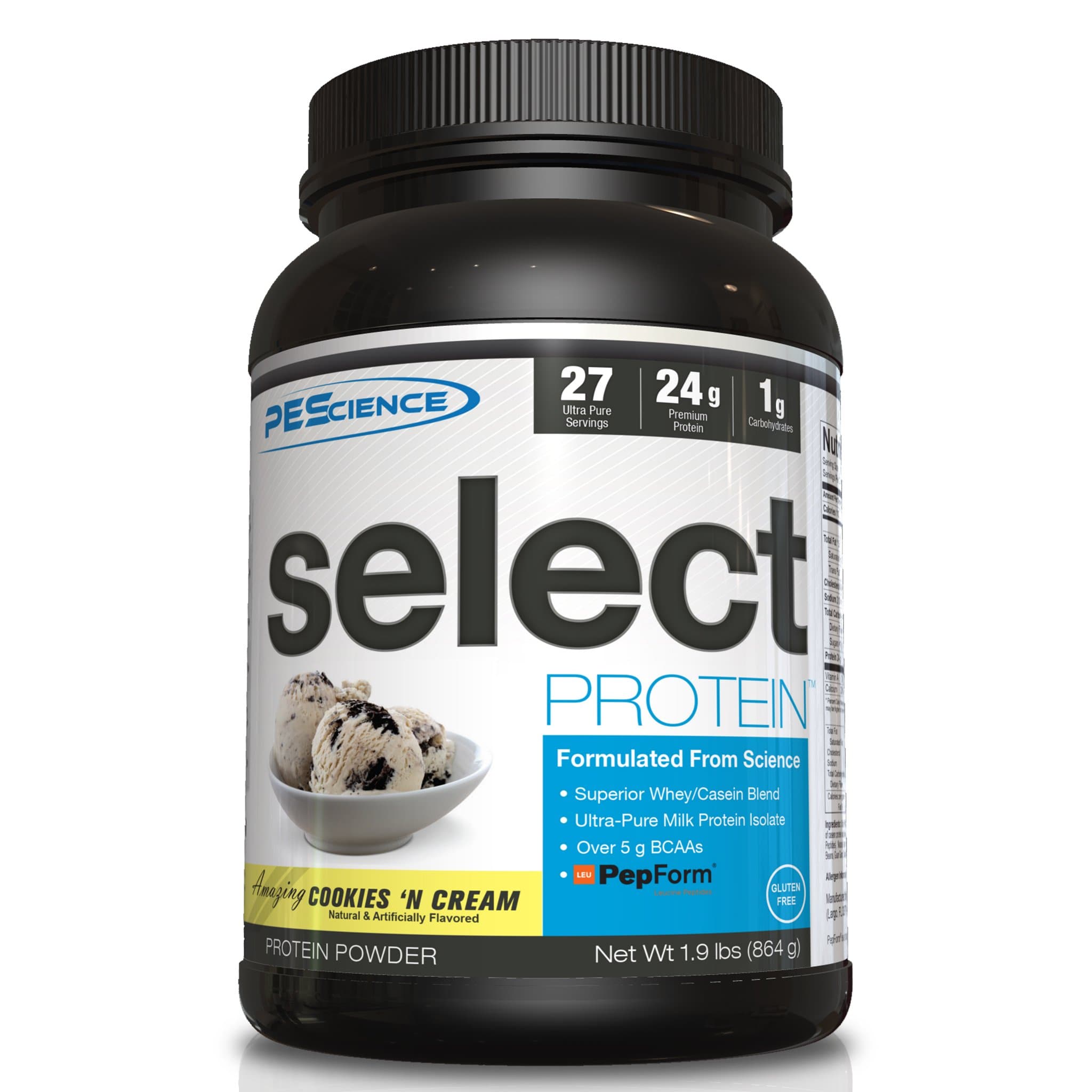 PEScience Select Protein 27 servings | HERC'S Nutrition Canada