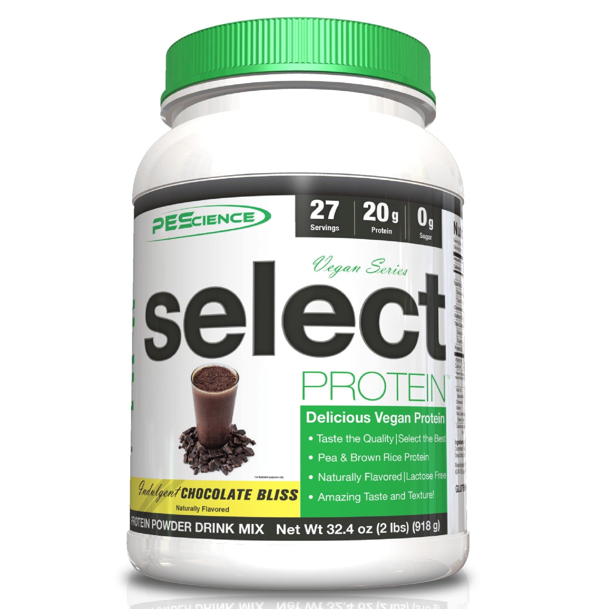 PEScience Vegan Select 27 servings | HERC'S Nutrition Canada