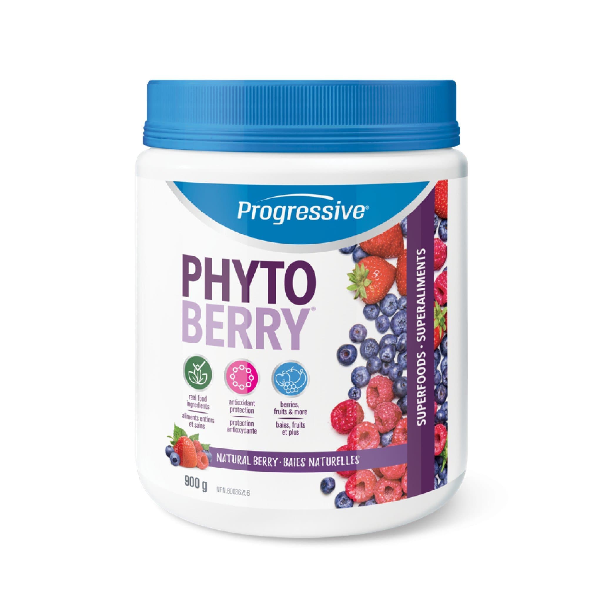 Progressive PhytoBerry 900g | HERC'S Nutrition Canada