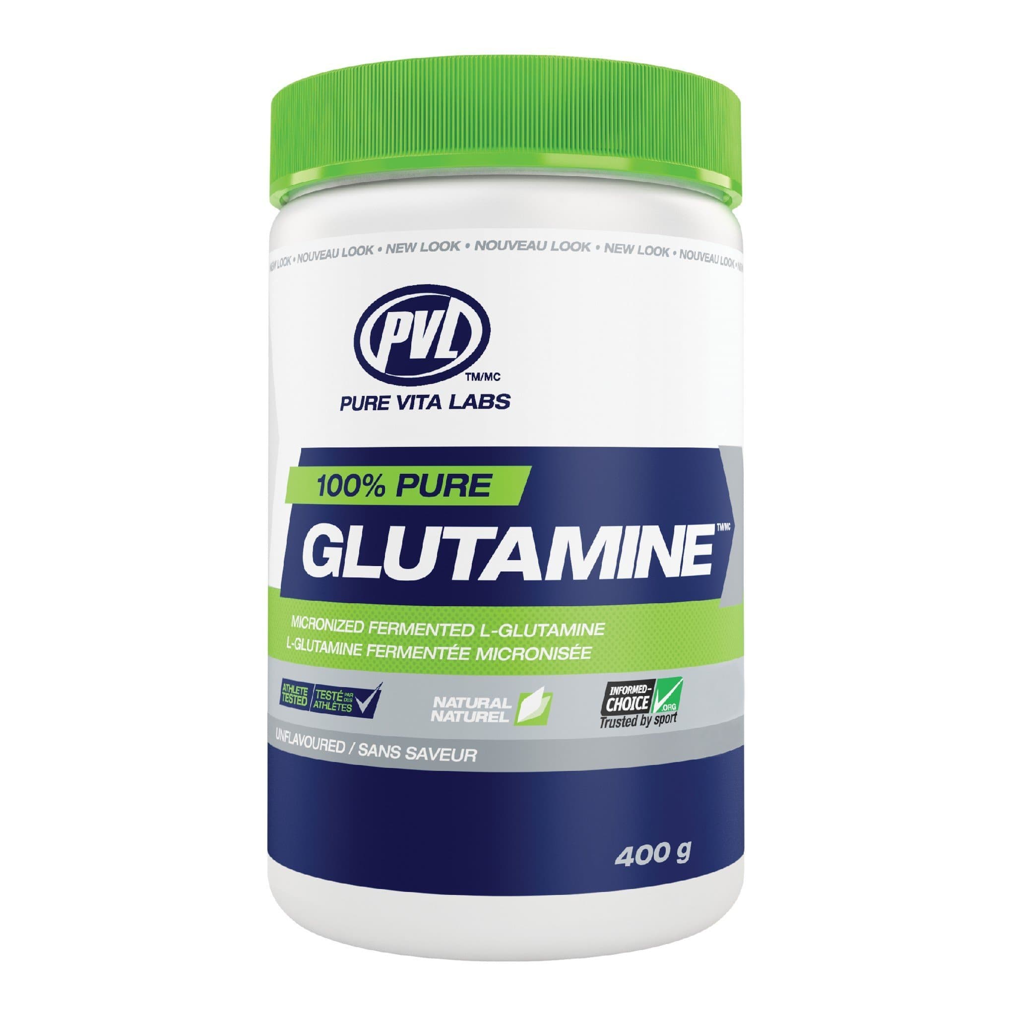 PVL Glutamine 400g | HERC'S Nutrition Canada