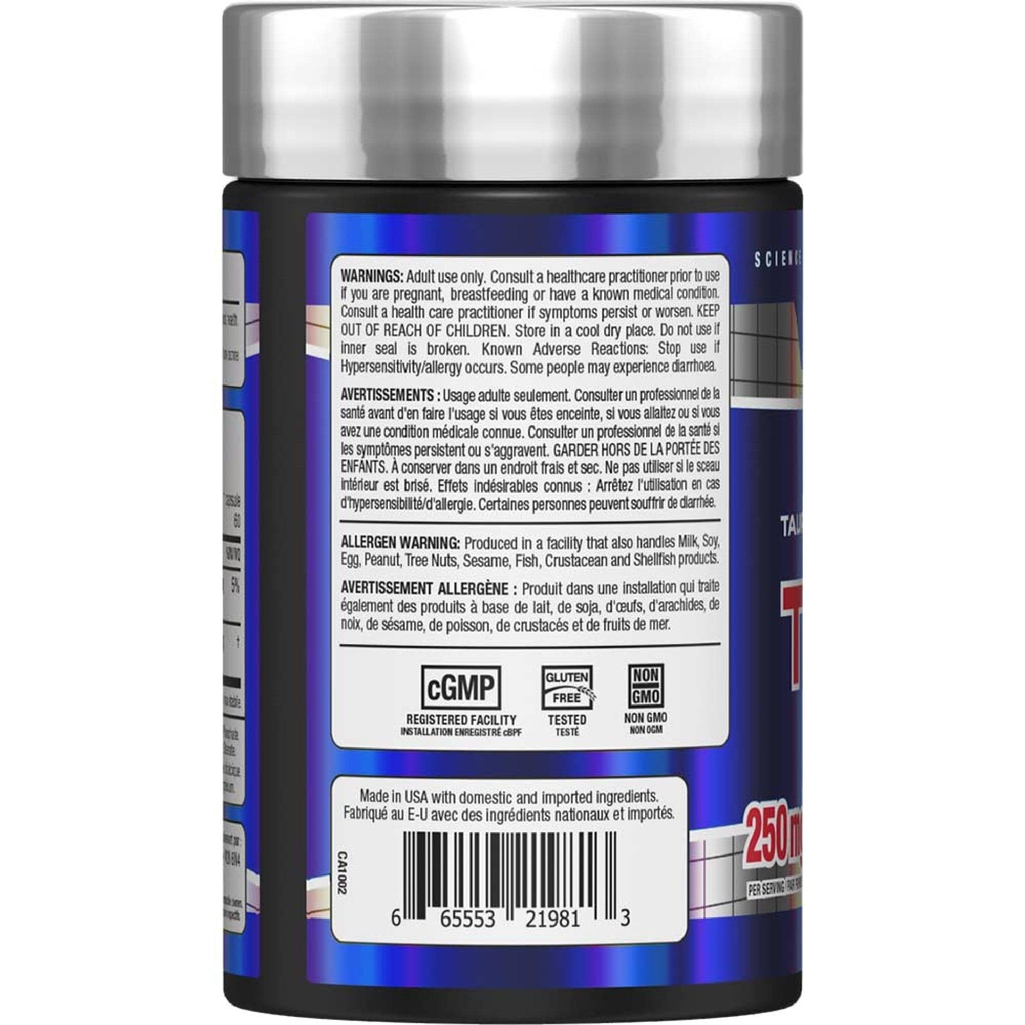 Allmax TUDCA+ 60 gélules